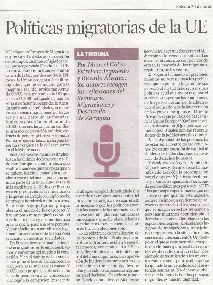 Día Mundial del Refugiado