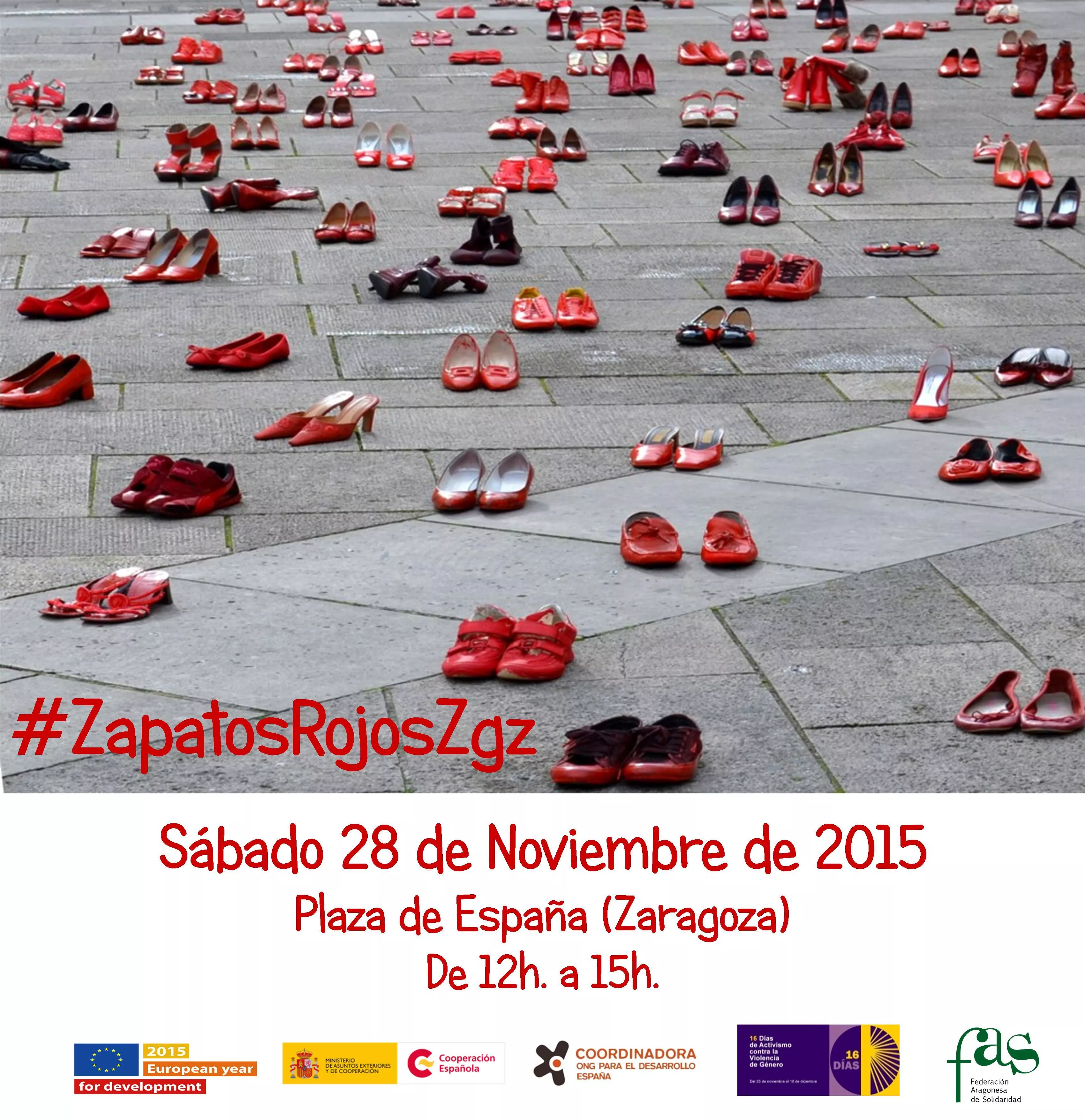 Acción de calle “Zapatos Rojos”