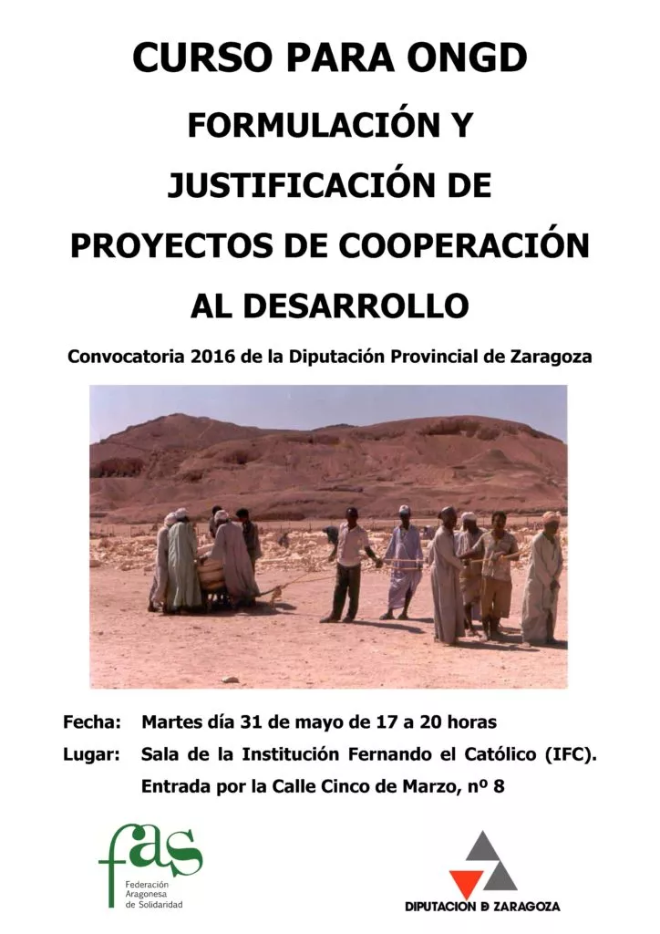 Cartel curso FAS-DPZ