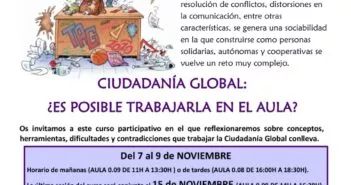 Curso formación sobre Educación para la Ciudadanía Global para estudiantes