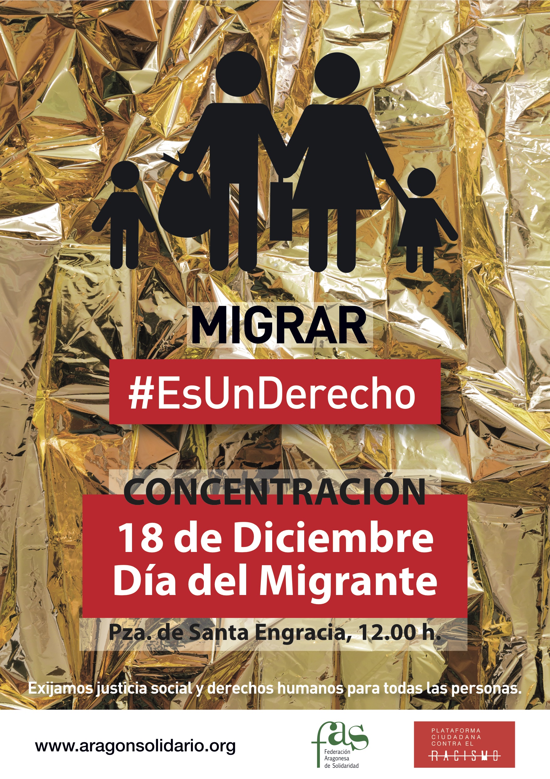 Concentración 18-dic Migrar #EsUnDerecho