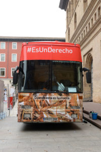 Autobus MIGRAR #EsUnDerecho