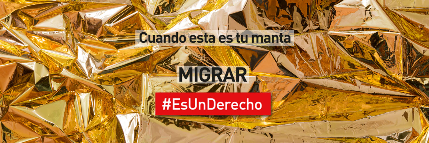 Twitter Migrar #EsUnDerecho 1500x500