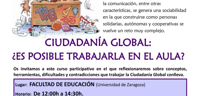 Curso formación sobre Educación para la Ciudadanía Global para estudiantes 2017