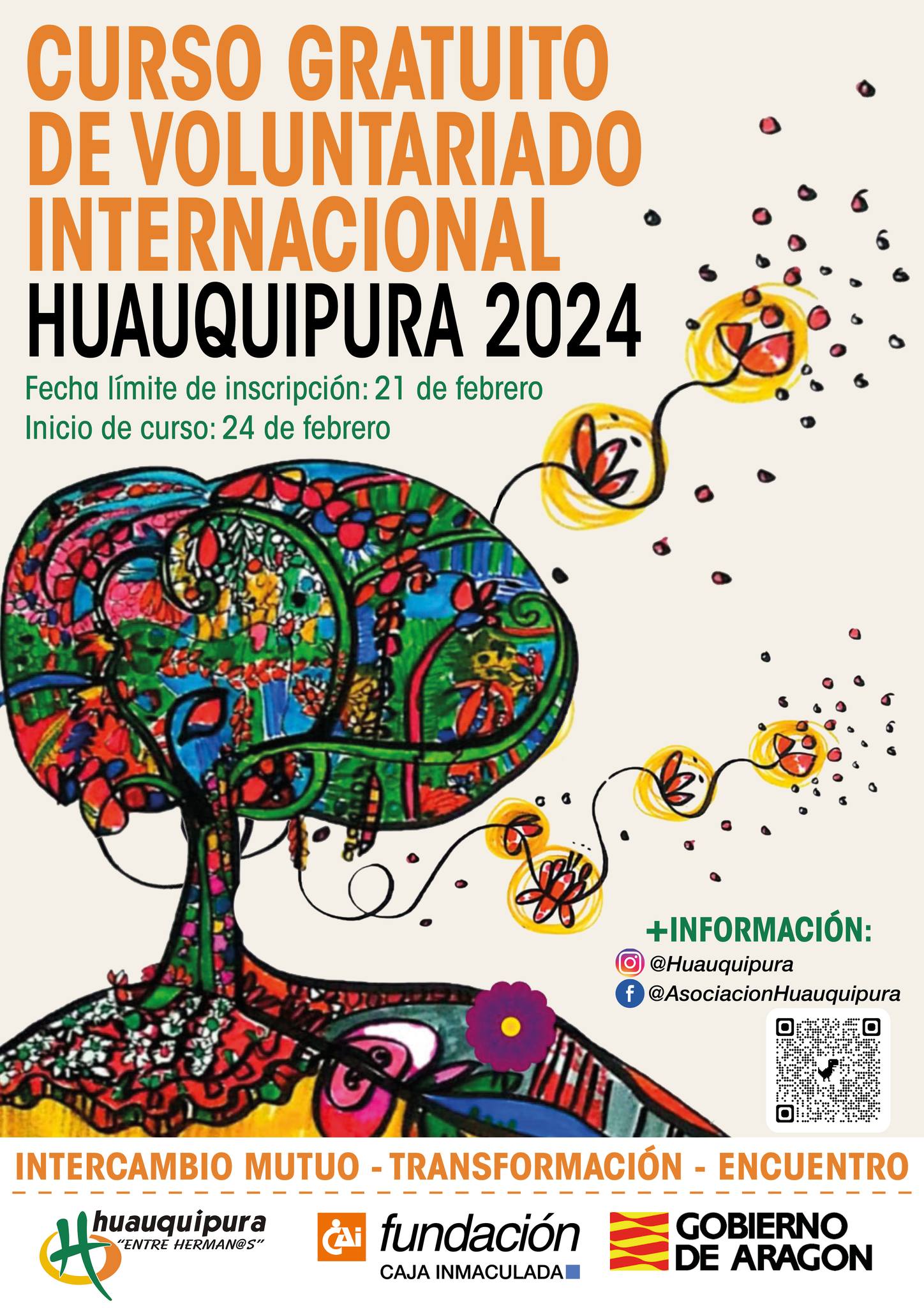 Curso voluntariado internacional Huauquipura