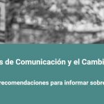 Presentación del IV Informe del Observatorio de Cambio Climático en los Medios de Comunicación