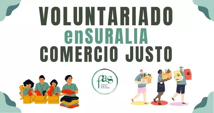 Se busca voluntariado en Comercio Justo para SURALIA