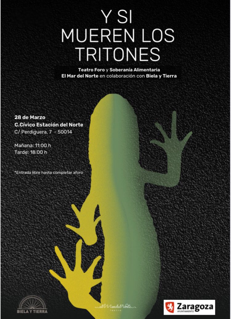 Teatro Foro “Y si mueren los tritones”