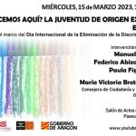 Presentación Informe sobre la Juventud de Origen Extranjero en Aragón ¿Qué hacemos aquí?
