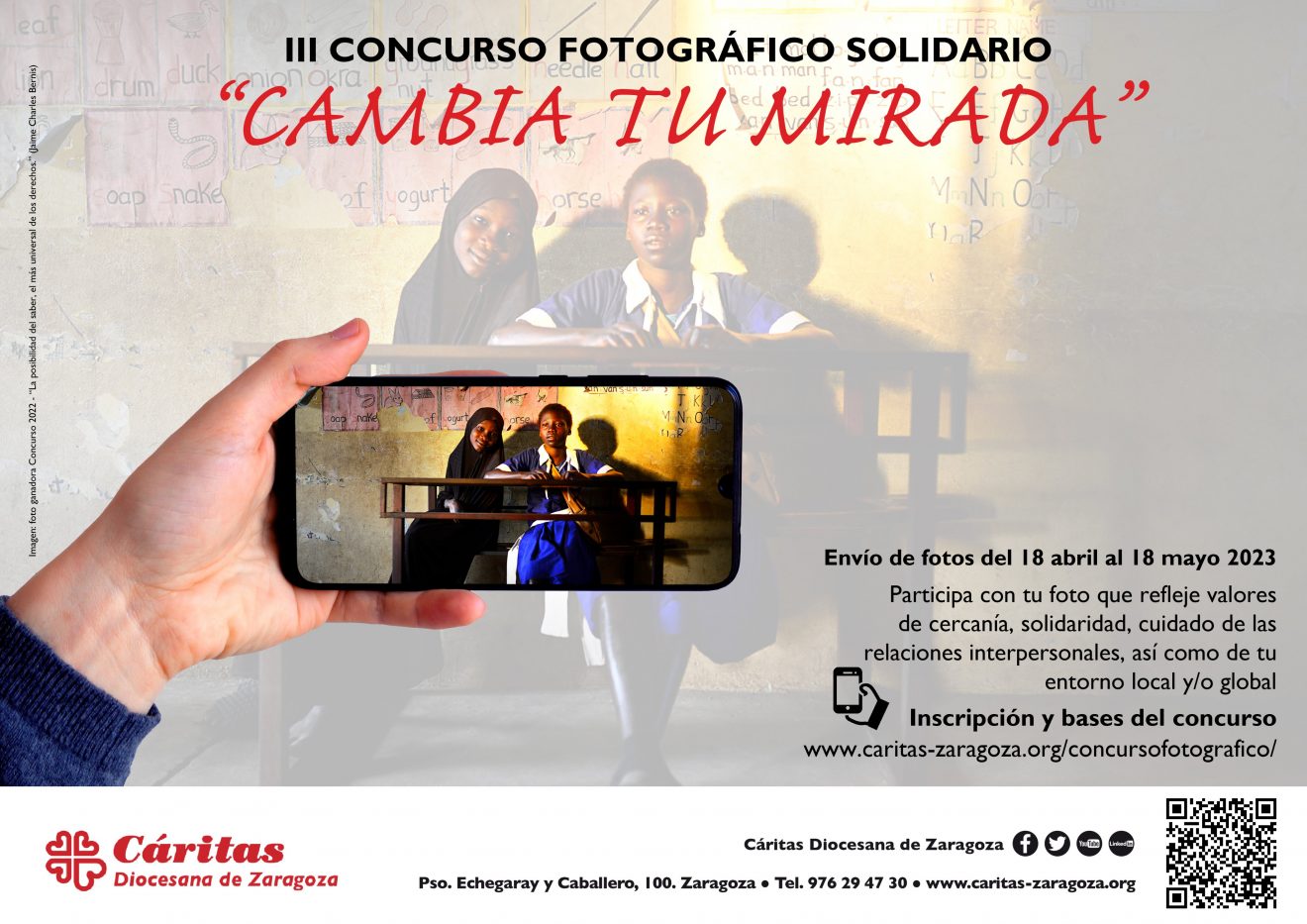 III Concurso fotográfico Solidario ＂Cambia tu mirada＂