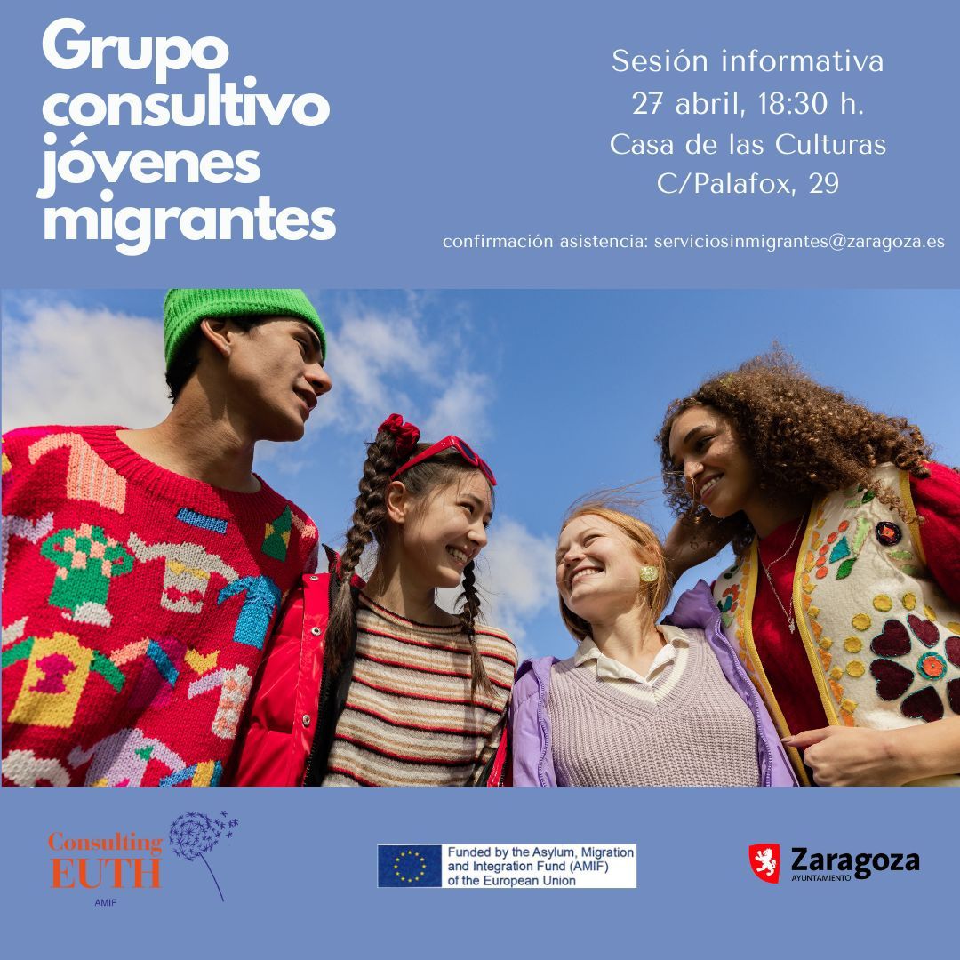 Sesión informativa "Grupo consultivo jóvenes migrantes"