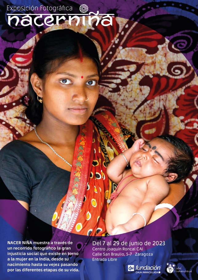 Exposición fotográfica «Nacer niña» en India