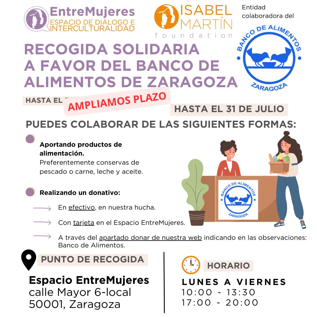 Fundación Isabel Martín, punto de recogida en beneficio del Banco de Alimentos