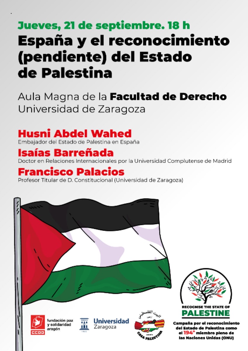 España y el reconocimiento (pendiente) del Estado de Palestina