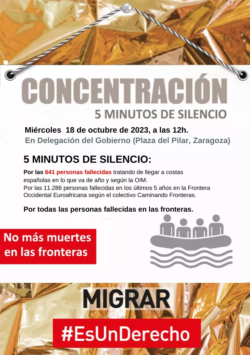 Concentración MIGRAR Es Un Derecho