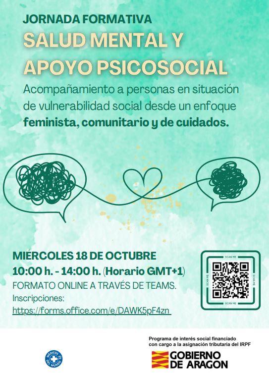 Jornada formativa Salud mental y apoyo psicosocial