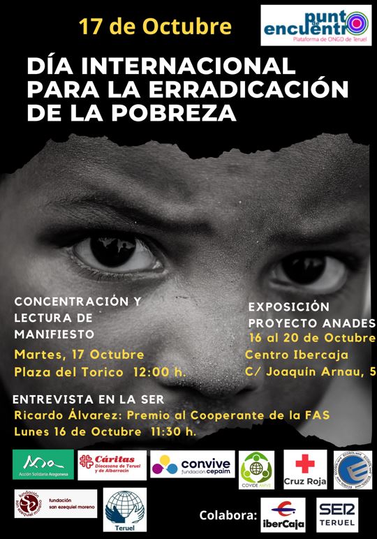 Día Internacional para la erradicación de la pobreza, Teruel