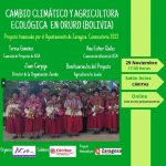 Cambio climatico y agricultura ecológica en Oruro-Bolivia