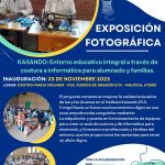 Exposición Fotográfica – KASANDO R.D.Congo: Entorno educativo integral a través de costura e informática para alumnado y familias