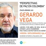 Charla - Perspectivas de paz en Colombia