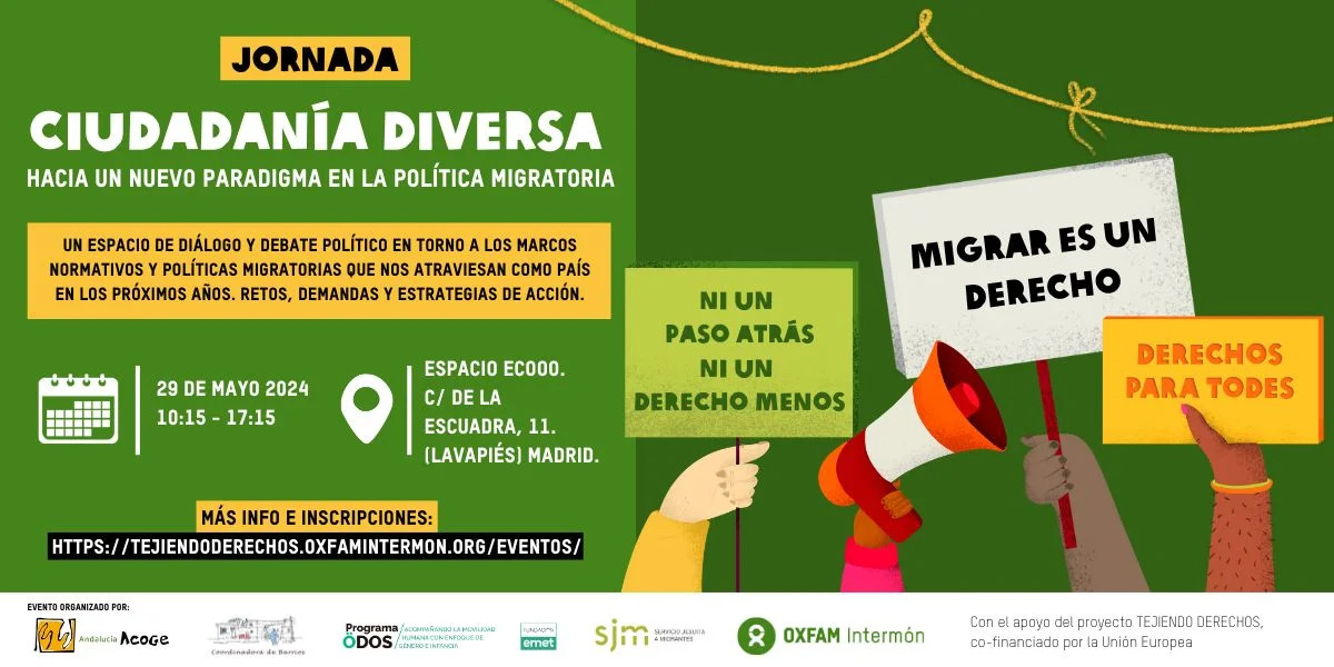 Jornada “Ciudadanía diversa: hacia un nuevo paradigma en la política migratoria”