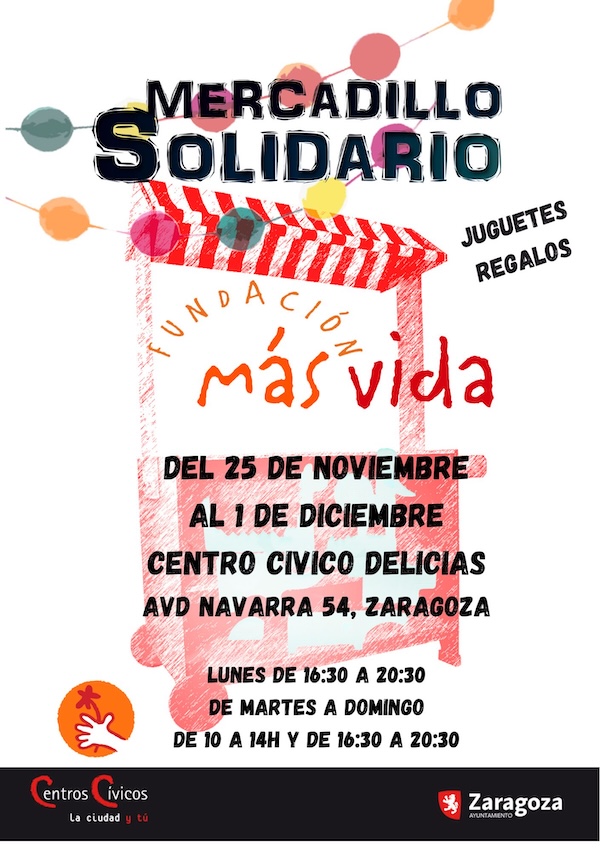 Mercadillo Solidario Fundación Más Vida