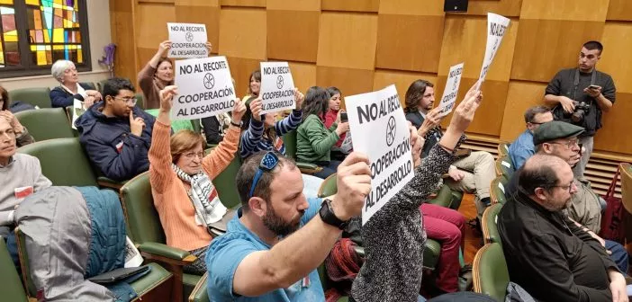 Intervención en pleno Ayuntamiento Zaragoza