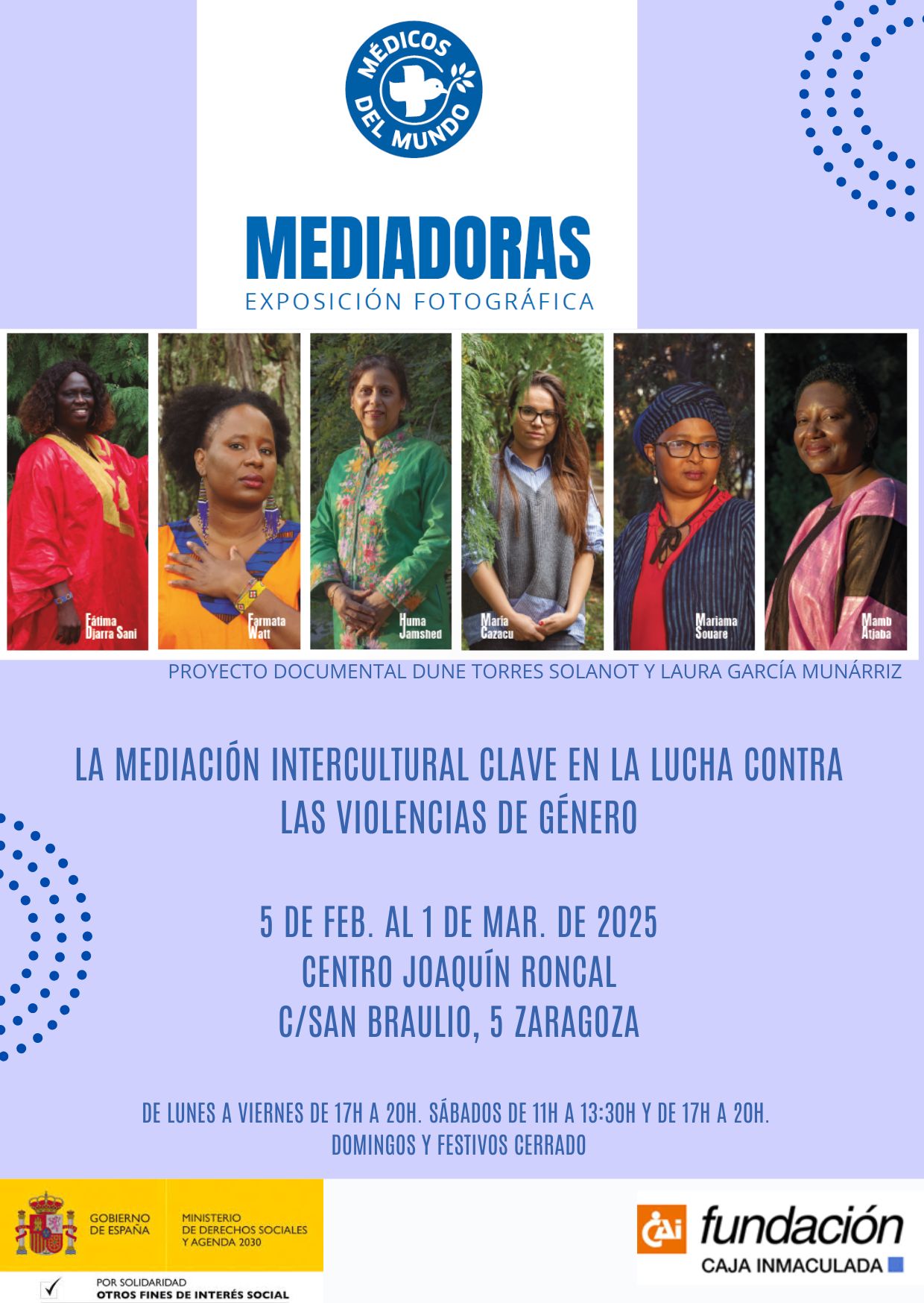 Exposición mediadoras: la mediación intercultural clave en la lucha contra las violencias de género