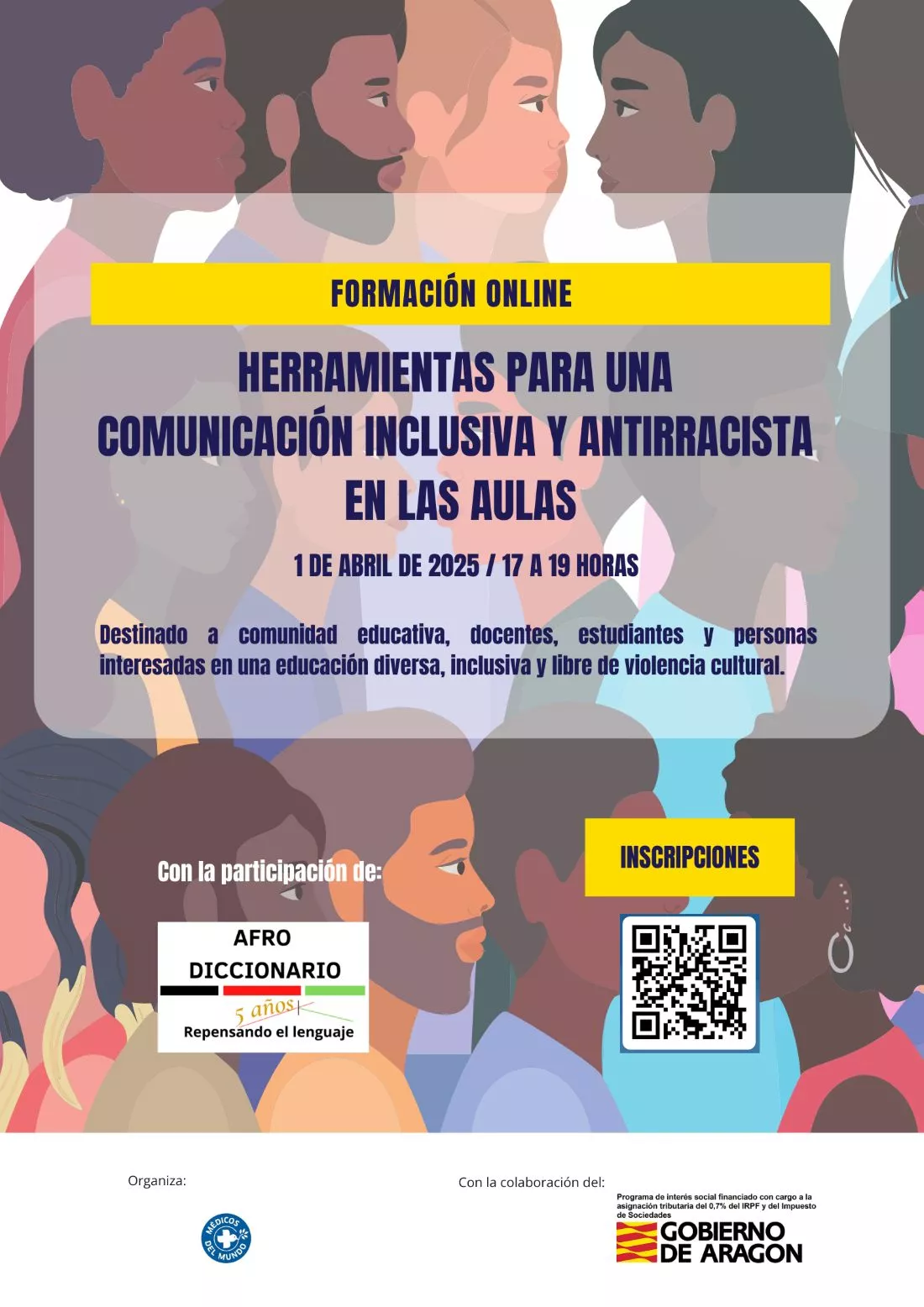 Herramientas para una comunicación inclusiva y antirracista en las aulas