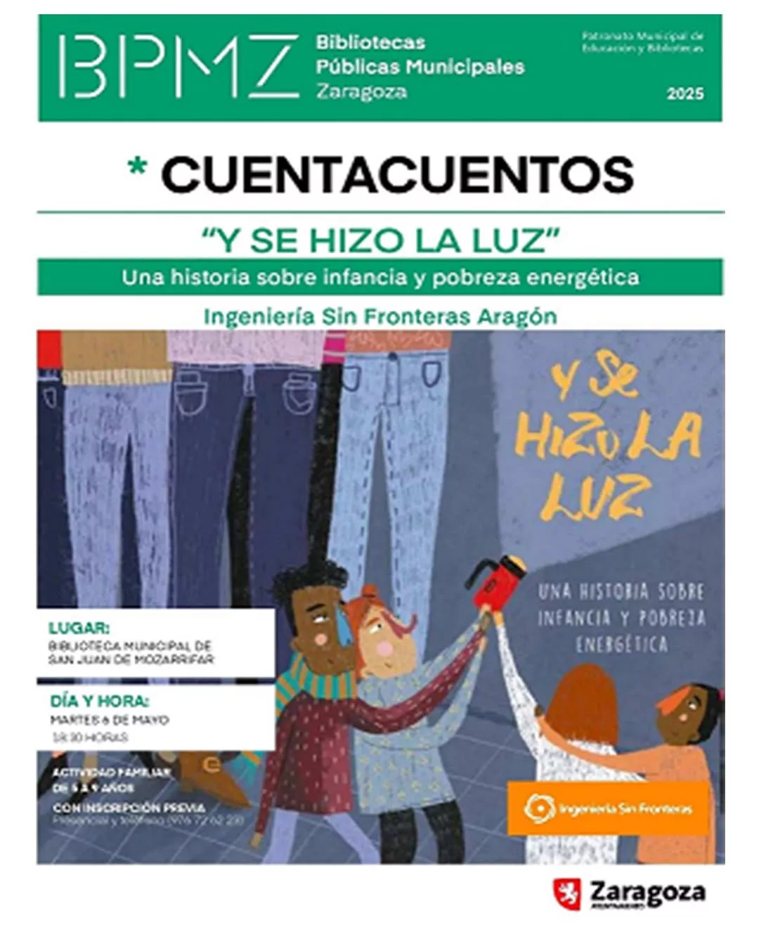 Cuentacuentos "y se hizo la luz"