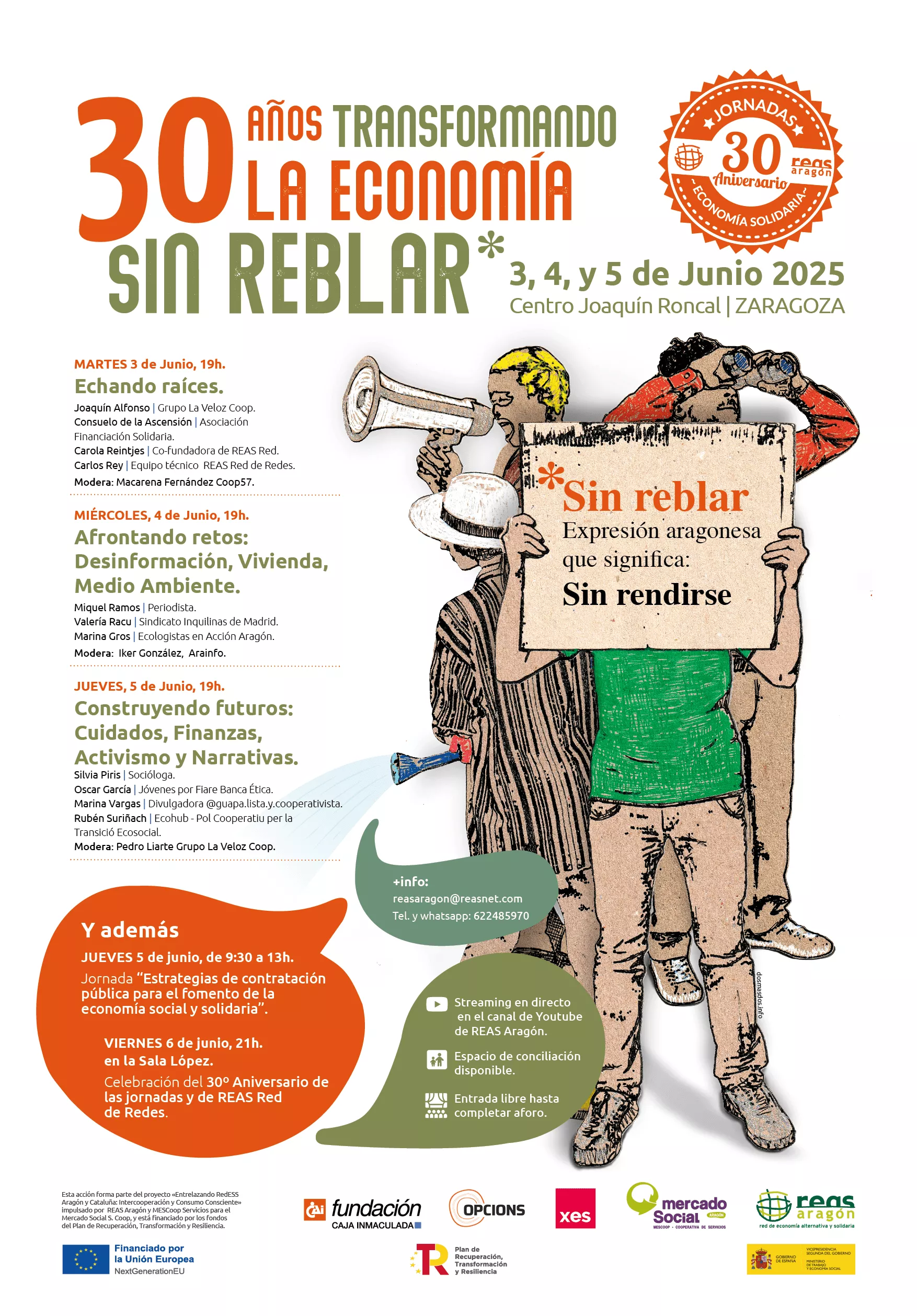XXX Jornadas de Economía Solidaria de Aragón