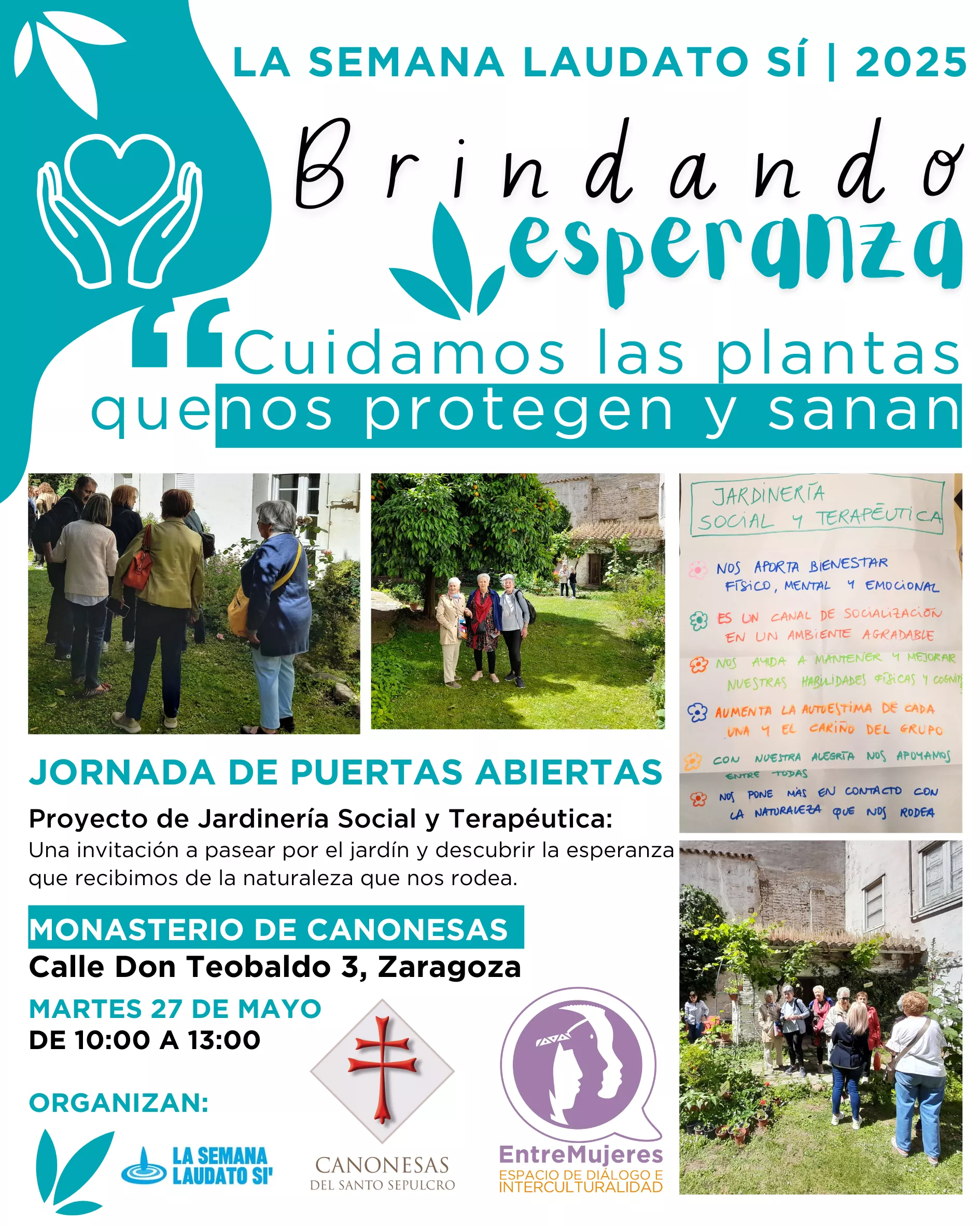 𝗟𝗮 𝗦𝗲𝗺𝗮𝗻𝗮 𝗟𝗮𝘂𝗱𝗮𝘁𝗼 𝗦𝗜: Jornada de puertas abiertas en el monasterio de canonesas del santo sepulcro