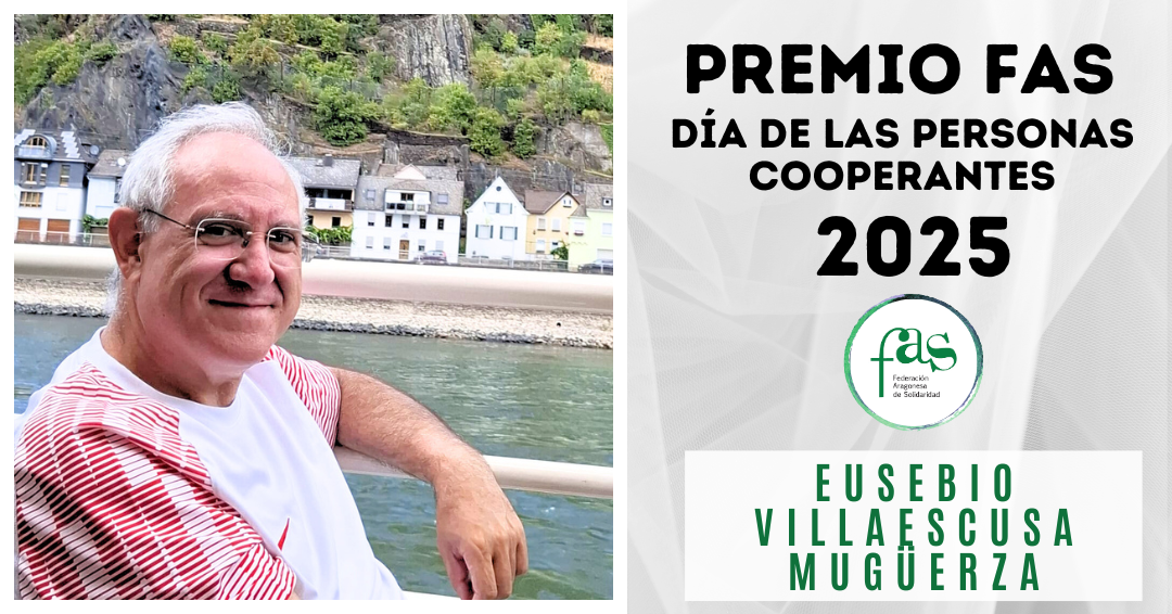 Eusebio Villaescusa Mugüerza, Premio FAS Día de las Personas Cooperantes 2025