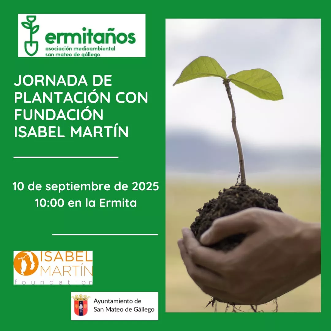 Plantación de árboles por el 10º aniversario de la Fundación Isabel Martín