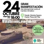 Gran manifestación contra el cambio climático