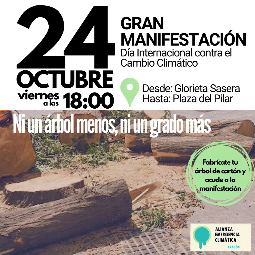 Gran manifestación contra el cambio climático