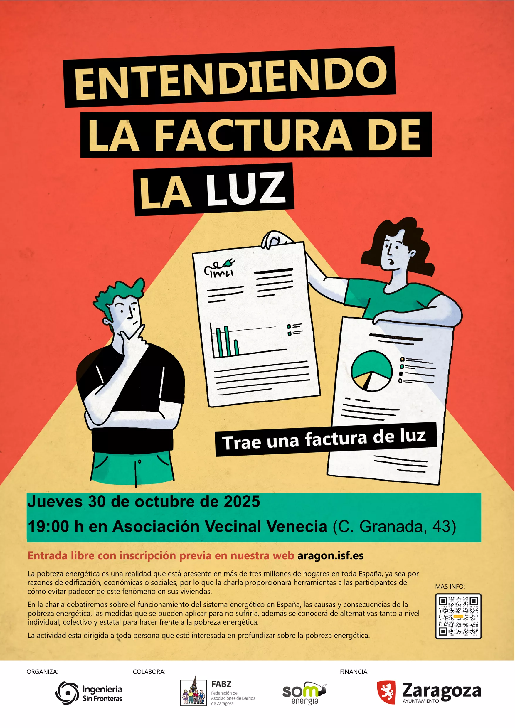 Charla Entendiendo la factura de la luz