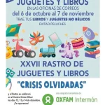 Recogida de juguetes y libros con el lema “Crisis olvidadas”