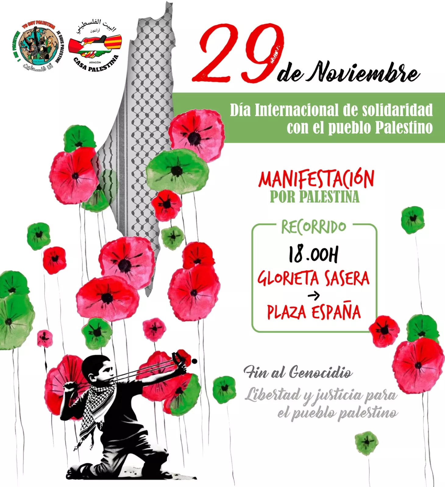 Manifestación por Palestina