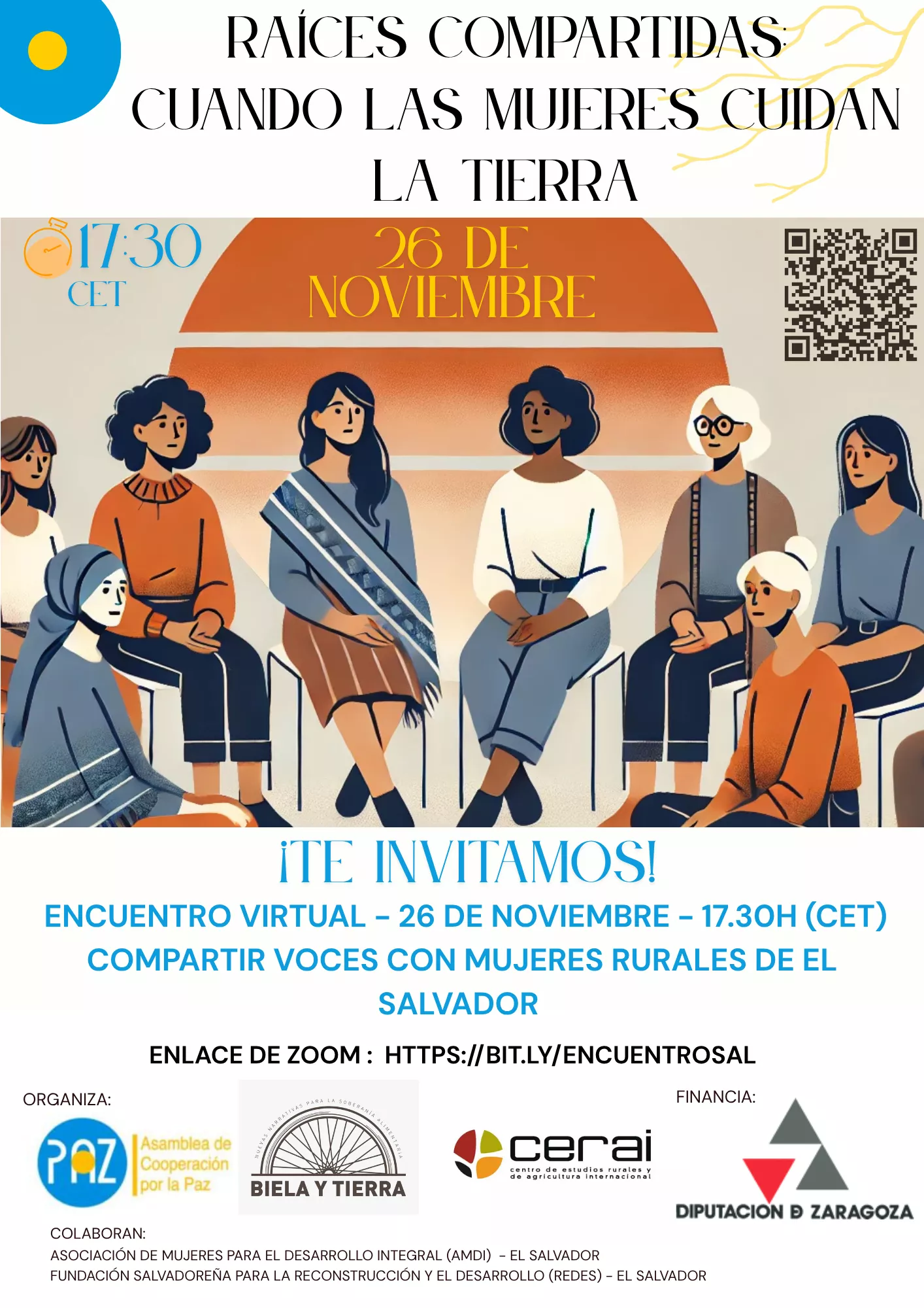 Encuentro virtual. Mujeres rurales, saberes y permacultura