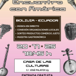 Concierto "Encuentro con América".