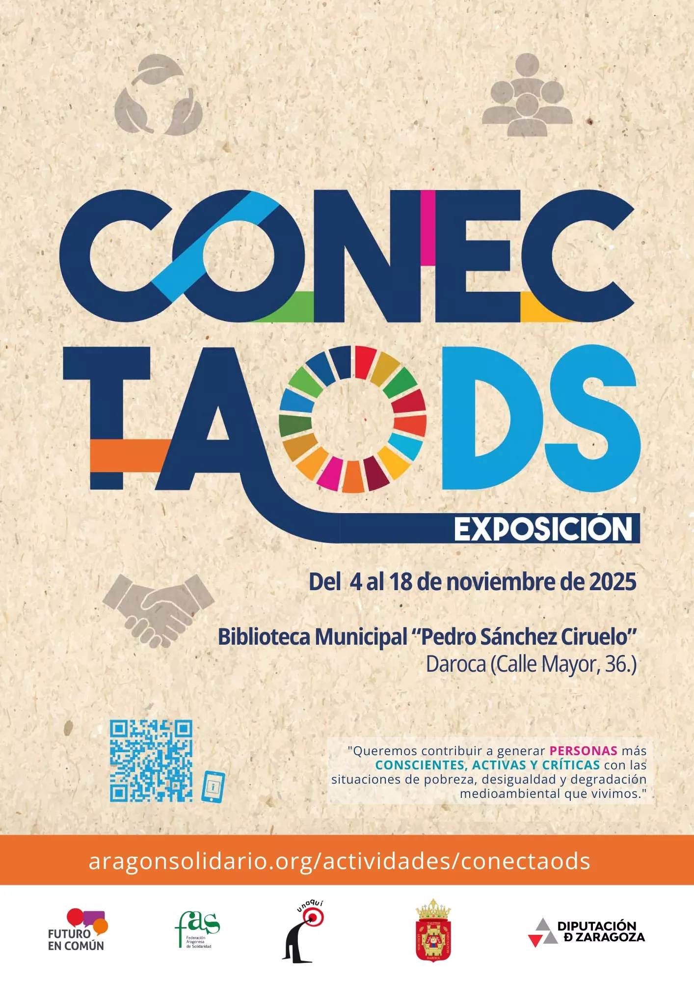 EXPOSICIÓN ConectaODS en Daroca