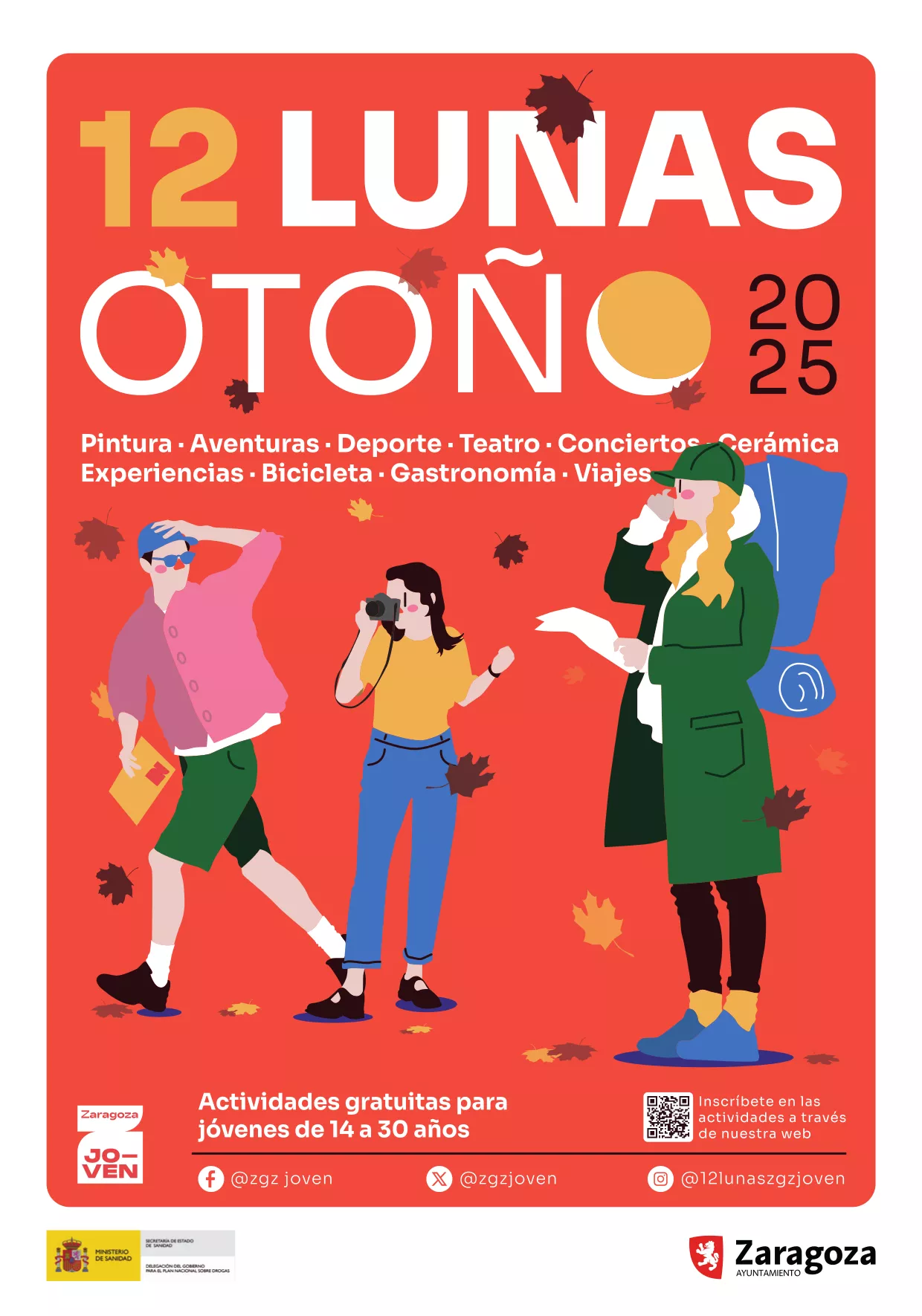 Inscripciones abiertas para actividades de Diciembre del Programa 12 Lunas Otoño 2025