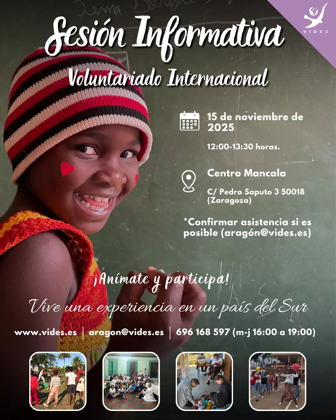 Sesión Informativa sobre Voluntariado Internacional y Campos de Trabajo 2026.