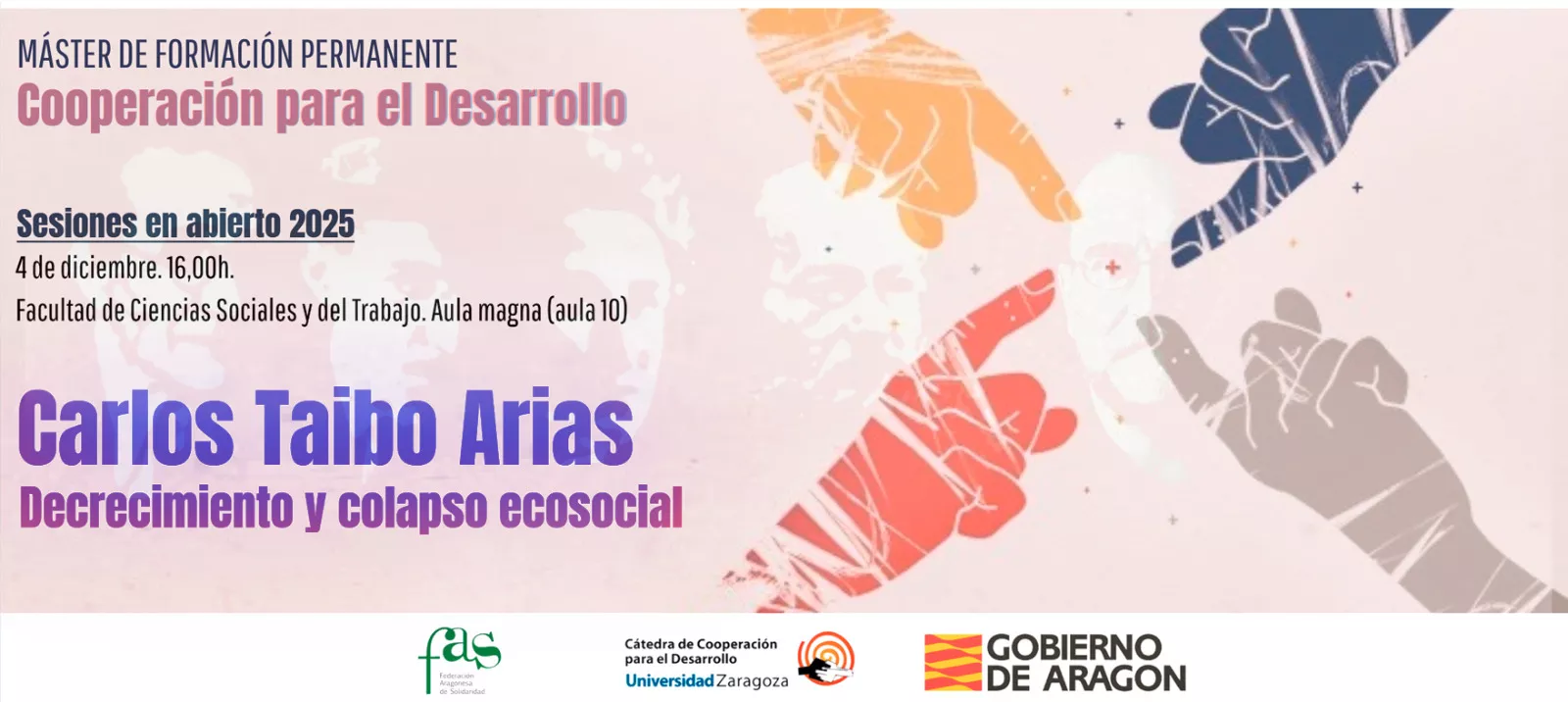 Sesión abierta: Carlos Taibo – “Decrecimiento y colapso ecosocial”