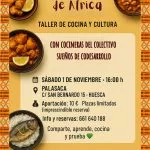 Sabores de África. Taller de cocina y cultura