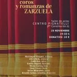Concierto solidario “Coros y romanzas de zarzuela”