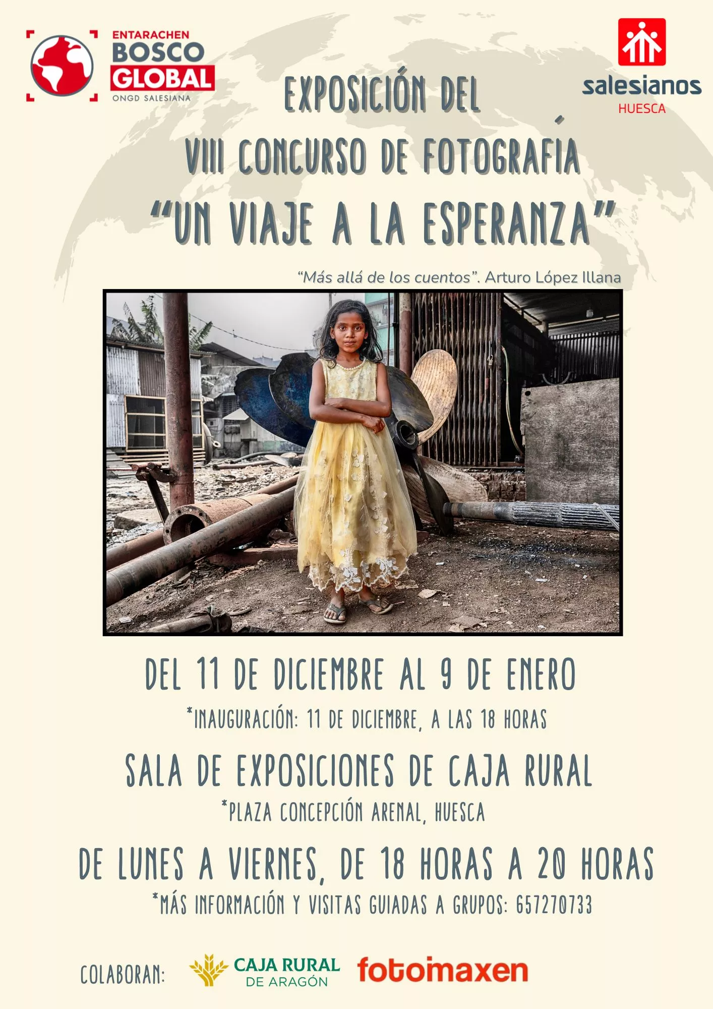 Exposición VIII Concurso Fotografía “Un viaje a la esperanza”