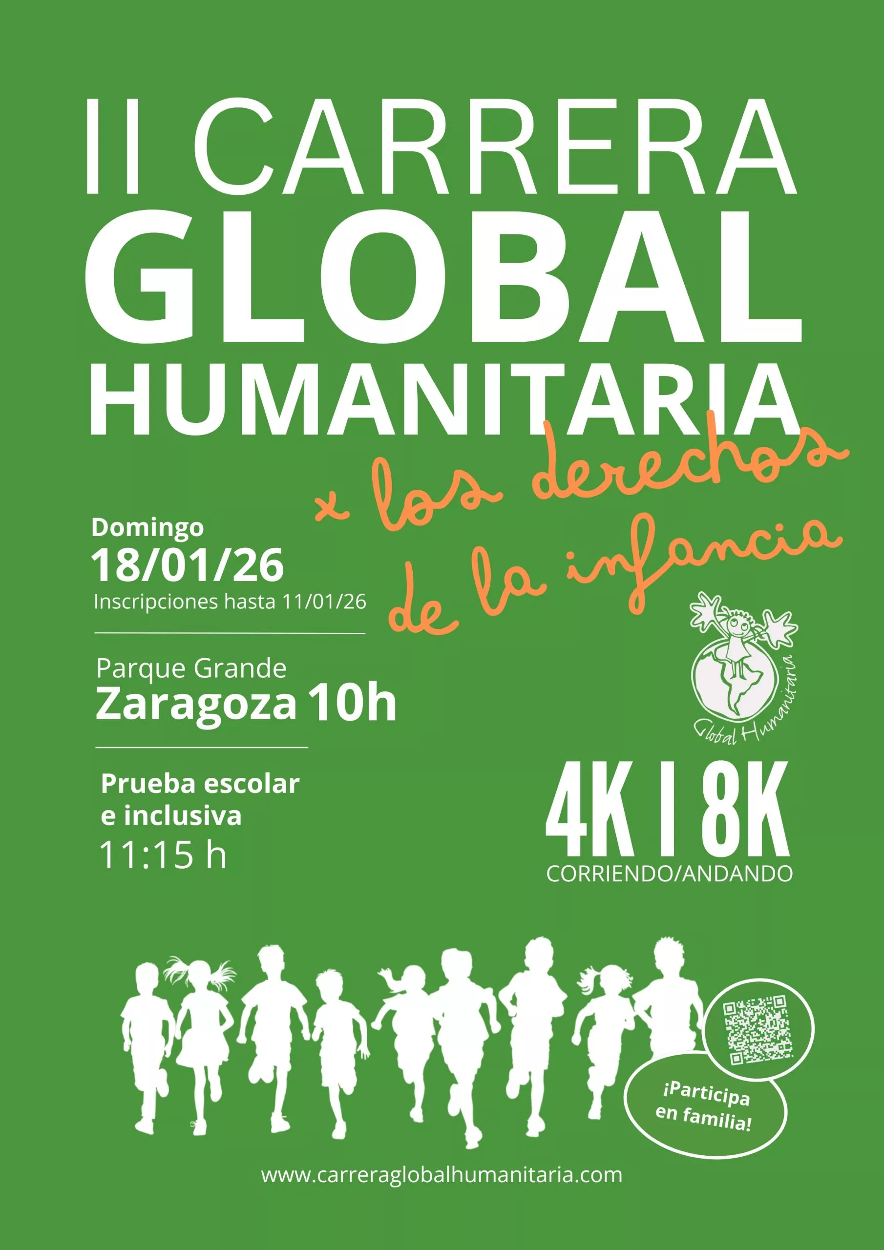 II Carrera Global Humanitaria. “Por los Derechos de la Infancia.”