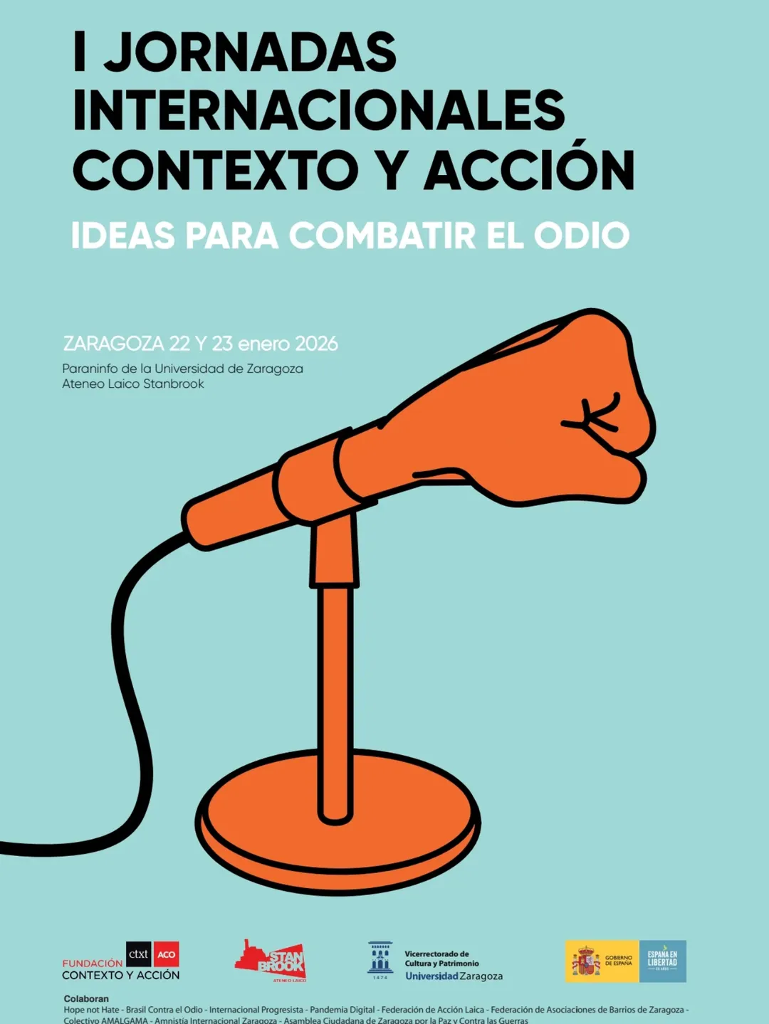 Jornadas Internacionales Contexto y Acción “Ideas para combatir el Odio”